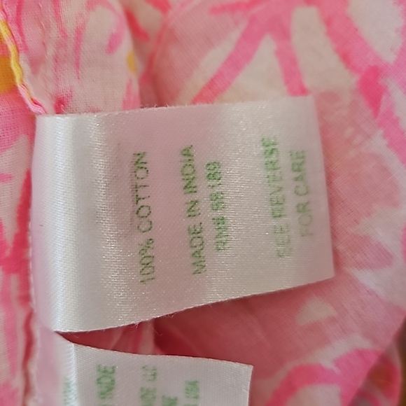 Lilly Pulitzer Marco Island Tunic Pink Pout More Kings In the Keys Small - Picture 10 of 16